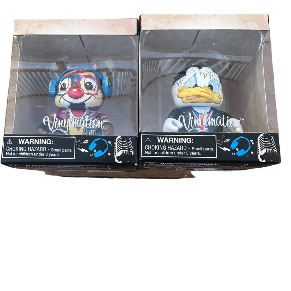 NEW Disney parks Vinylmation Tunes Donald & Chipmunk (lot of 2)
